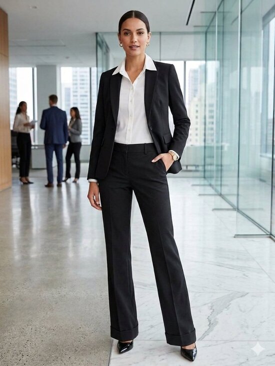 Banana Republic Pants - Women’s Banana Republic Wool Cuffed Wide Leg Trousers Size 4 Like New